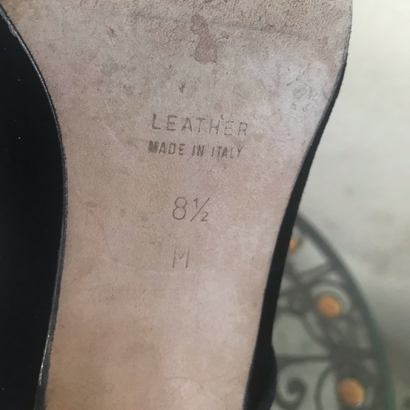 ANNE KLEIN BLK VELVET SZ8.5 BOOTS - Picture 6 of 8